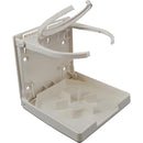 Attwood Fold-Up Drink Holder - Dual Ring - White [2449-7]-Deck / Galley-JadeMoghul Inc.