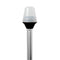 Attwood Frosted Globe All-Around Pole Light w-2-Pin Locking Collar Pole - 12V - 24" [5110-24-7]-Navigation Lights-JadeMoghul Inc.