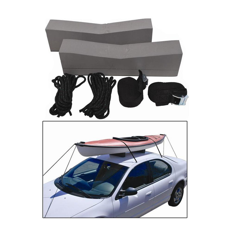 Attwood Kayak Car-Top Carrier Kit [11438-7]-Roof Rack Systems-JadeMoghul Inc.