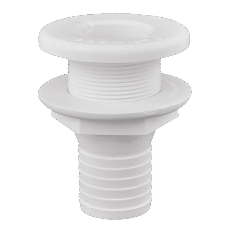 Attwood Plastic Thru-Hull Fitting - 1-1-2" - White [3875-3]-Thru-Hull Fittings-JadeMoghul Inc.