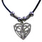 Authentic Sports Accessories - Celtic Heart Adjustable Cord Necklace-Jewelry & Accessories,Necklaces,Adjustable Cord Necklaces-JadeMoghul Inc.