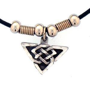 Authentic Sports Accessories - Celtic Triangle Adjustable Cord Necklace-Jewelry & Accessories,Necklaces,Adjustable Cord Necklaces-JadeMoghul Inc.
