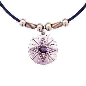 Authentic Sports Accessories - Concho Adjustable Cord Necklace-Jewelry & Accessories,Necklaces,Adjustable Cord Necklaces-JadeMoghul Inc.