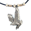 Authentic Sports Accessories - Free Form Eagle Adjustable Cord Necklace-Jewelry & Accessories,Necklaces,Adjustable Cord Necklaces-JadeMoghul Inc.