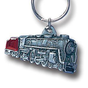 Authentic Sports Key Chains - Locomotive Antiqued Key Chain-Key Chains,Scultped Key Chains,Antiqued Key Chain-JadeMoghul Inc.
