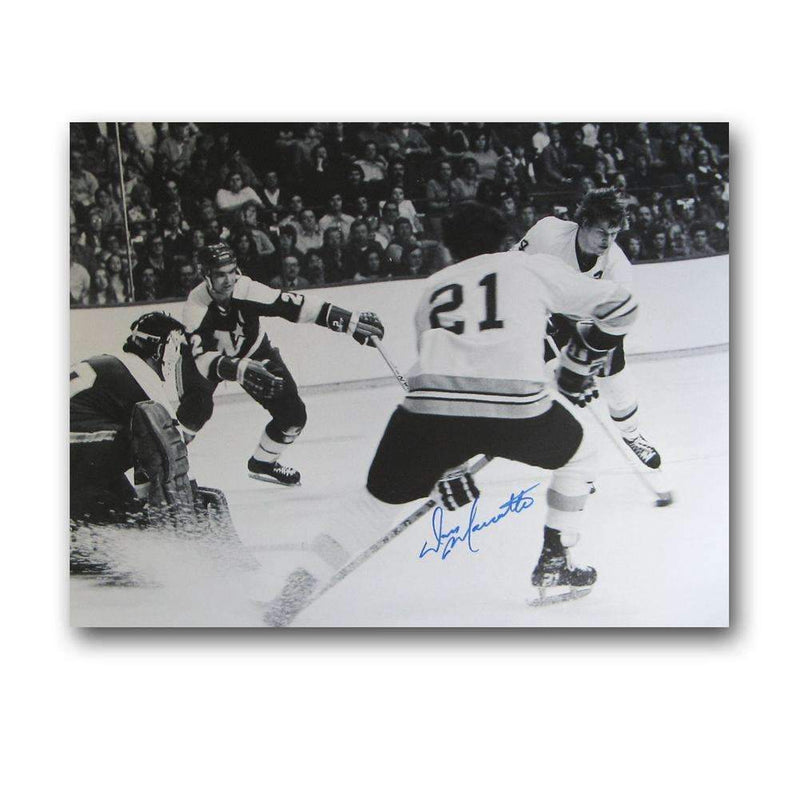 Autographed Don Marcotte 16X20 Photo-AUTO HOCKEY MEMORABILIA-JadeMoghul Inc.