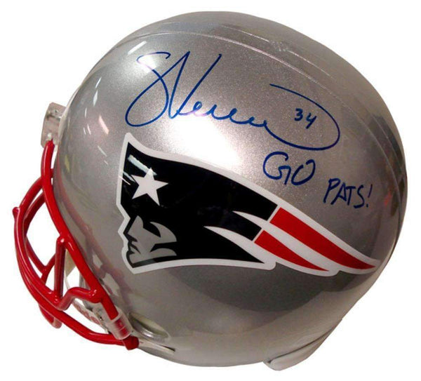 Autographed Shane Vereen New England Patriots Full Size Replica Helmet.-AUTO FOOTBALL MEMORABILIA-JadeMoghul Inc.