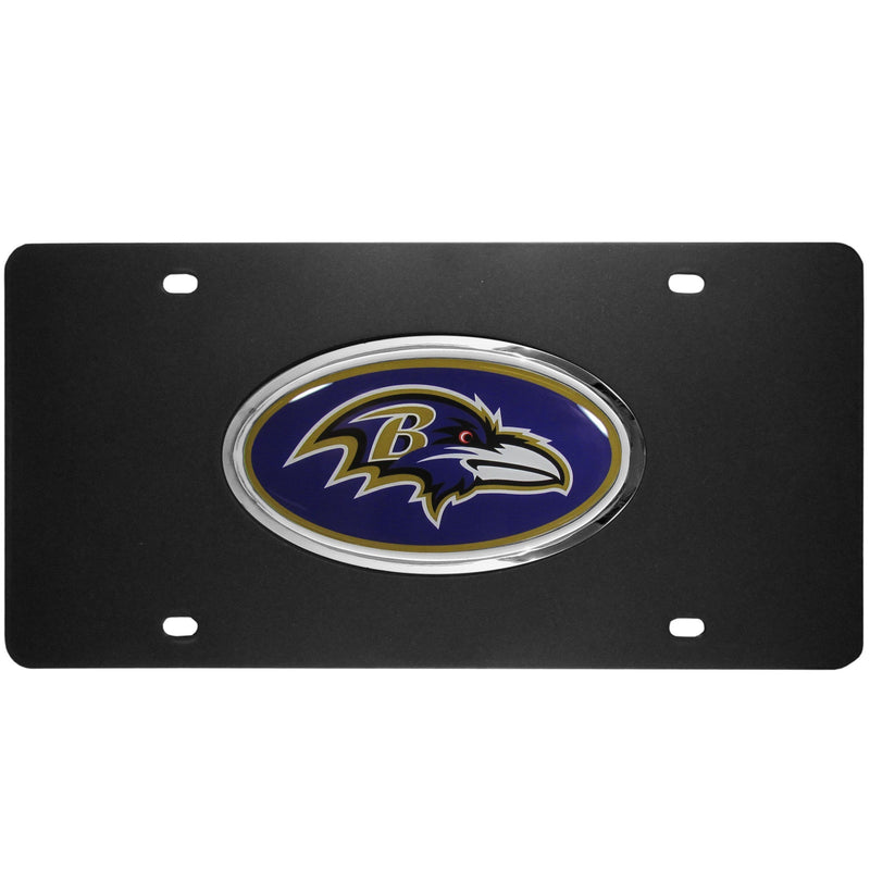 Automotive Accessories NFL - Baltimore Ravens Acrylic License Plate JM Sports-11