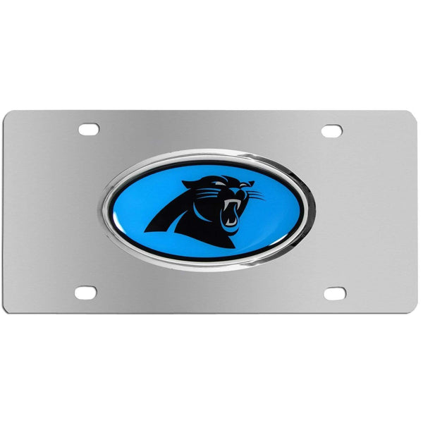 Automotive Accessories NFL - Carolina Panthers Steel Plate JM Sports-11