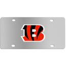 Automotive Accessories NFL - Cincinnati Bengals Steel License Plate Wall Plaque JM Sports-11