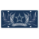 Automotive Accessories NFL - Dallas Cowboys Styrene License Plate JM Sports-7