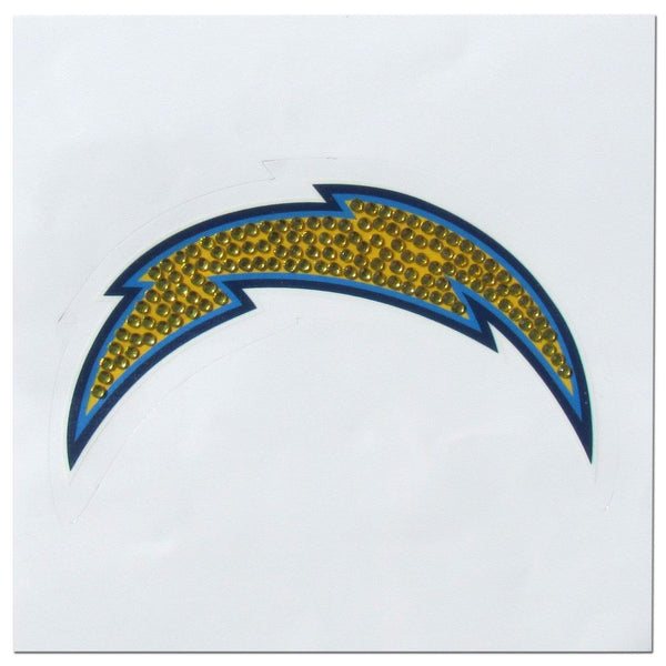 Automotive Accessories NFL - Los Angeles Chargers Vinyl Bling Decal JM Sports-7