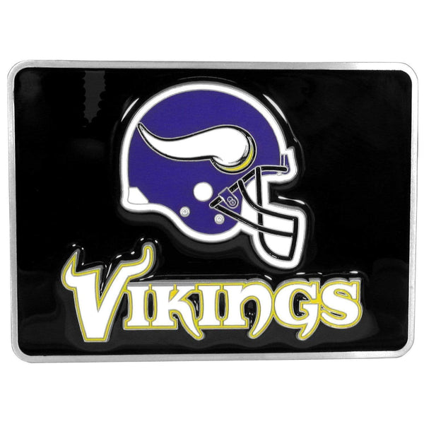 Automotive Accessories NFL - Minnesota Vikings Hitch Cover Class II and Class III Metal Plugs JM Sports-11