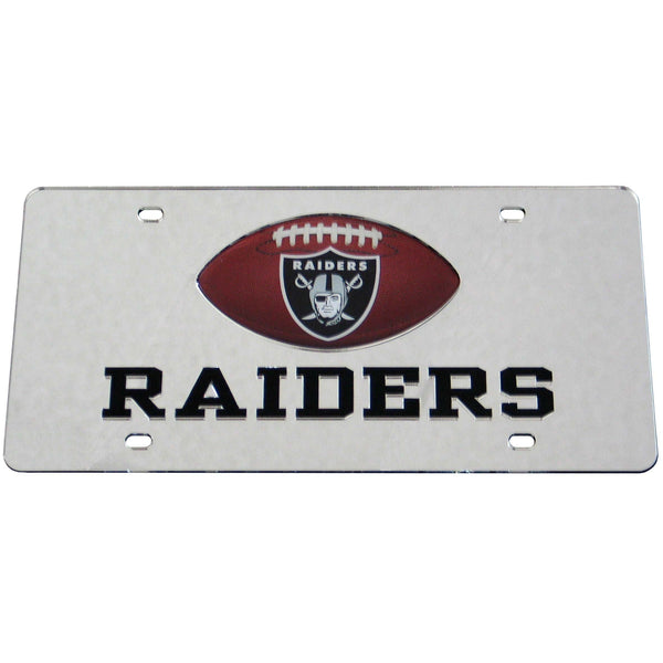 Automotive Accessories NFL - Oakland Raiders Mirrored Plate JM Sports-7
