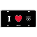 Automotive Accessories NFL - Oakland Raiders Styrene License Plate JM Sports-7