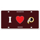 Automotive Accessories NFL - Washington Redskins Styrene License Plate JM Sports-7