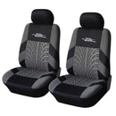 AUTOYOUTH 3 Colour Track Detail Style Car Seat Covers Set Polyester Fabric Universal Fits Most Cars Covers Car Seat Protector AExp