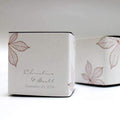 Autumn Leaf Cube Favor Box Wrap Berry (Pack of 1)-Favor-Willow Green-JadeMoghul Inc.