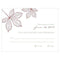 Autumn Leaf RSVP Berry (Pack of 1)-Weddingstar-Chocolate Brown-JadeMoghul Inc.