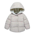 Autumn Winter Baby Outerwear Infants Girls Hooded Printed Princess Jacket Coats first birthday Gifts Cotton Padded Clothes-Gray-9M-JadeMoghul Inc.