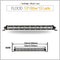 Auxtings Slim LED Light Bar Single Row 7" 13" 20" 25" 32" 38'' inch 90W 120W 150W 180W For SUV 4X4 Off Road LED Work Light Lamp JadeMoghul Inc. 