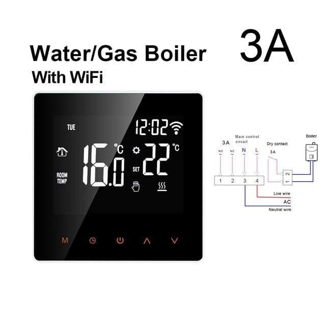 AVATTO Tuya WiFi Smart Thermostat, Electric floor Heating Water/Gas Boiler Temperature Remote Controller for Google Home, Alexa JadeMoghul Inc. 