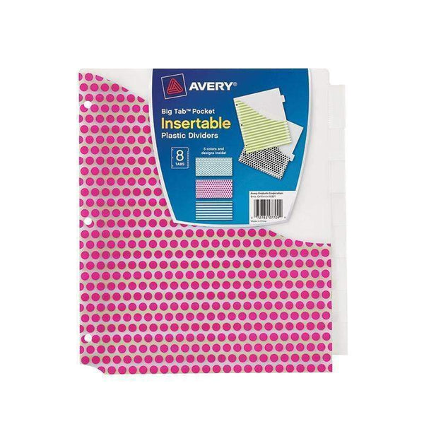 AVERY BIG TAB 8 TAB POCKET-Supplies-JadeMoghul Inc.