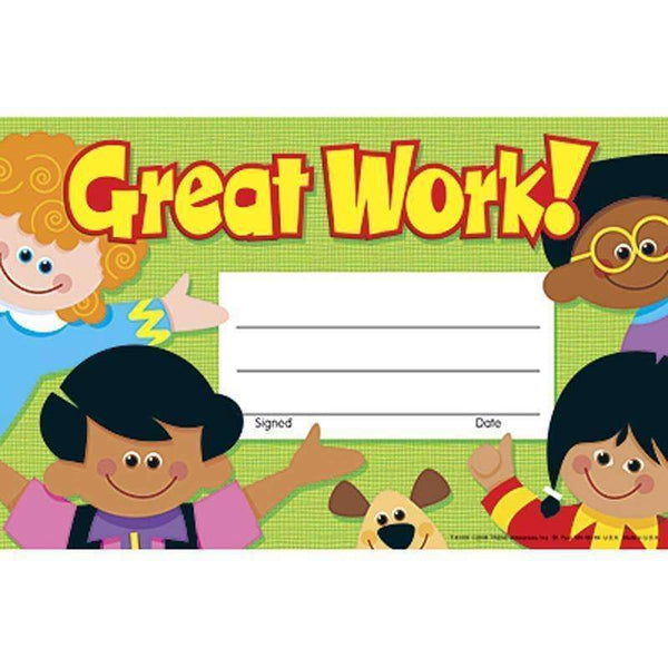 AWARDS GREAT WORK 30/PK-Learning Materials-JadeMoghul Inc.