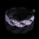 AWAYTR New Meatball Hair Accessories Women Hair Claws Headwear Rhinestone Flower Hairpin Bird Nest Floral Twist Clip 10 Colors AExp