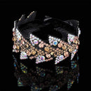 AWAYTR New Meatball Hair Accessories Women Hair Claws Headwear Rhinestone Flower Hairpin Bird Nest Floral Twist Clip 10 Colors AExp