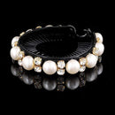 AWAYTR New Meatball Hair Accessories Women Hair Claws Headwear Rhinestone Flower Hairpin Bird Nest Floral Twist Clip 10 Colors AExp