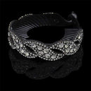 AWAYTR New Meatball Hair Accessories Women Hair Claws Headwear Rhinestone Flower Hairpin Bird Nest Floral Twist Clip 10 Colors AExp