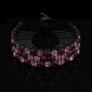 AWAYTR New Meatball Hair Accessories Women Hair Claws Headwear Rhinestone Flower Hairpin Bird Nest Floral Twist Clip 10 Colors AExp
