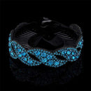 AWAYTR New Meatball Hair Accessories Women Hair Claws Headwear Rhinestone Flower Hairpin Bird Nest Floral Twist Clip 10 Colors AExp