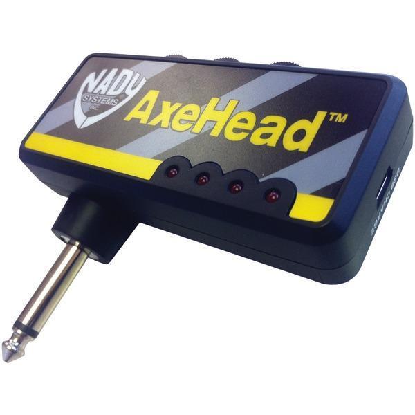 AxeHead(TM) Mini Headphone Guitar Amp-Amplifiers & Preamps-JadeMoghul Inc.
