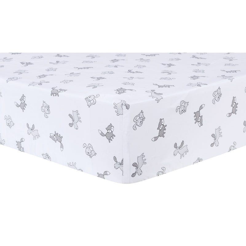 Aztec Forest Fitted Crib Sheet-AZ FRST-JadeMoghul Inc.