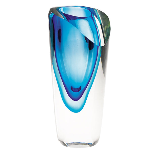 Glass Vase - Azure Vase 7"