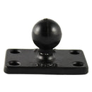 B Size RAM Mount 1.5" x 2.5" Rectangle Base w/1" Ball [RAM-B-202U-1525] RAM Mounting Systems