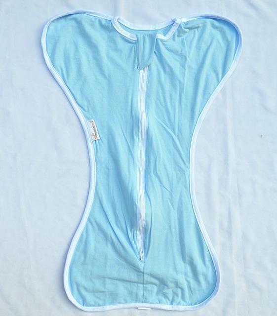 [Sigzagor] 1 Baby Sleepsack Zip Up Swaddle Sleeping Bag Cotton 3 Sizes 3kg-11kg,6lbs-24lbs Grey Pink Blue White 7 Choices