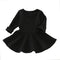 Babies & Kids Spring Autumn Candy Color Cotton Baby Girl Dresses Long Sleeve Solid Princess Dress Bow-knot O-neck Casual Kids Pleated Dresses AExp
