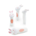 Baby Animal Shaped Catoon Hand Bell Ring Rattles Kid Plush Soft Toy High Quality-Rabbit-JadeMoghul Inc.