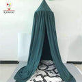 Baby bed curtain KAMIMI Children Room decoration Crib Netting baby Tent Cotton Hung Dome baby Mosquito Net photography props-Green-JadeMoghul Inc.