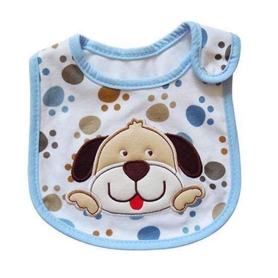 Baby Bibs Cute Cartoon Pattern Toddler Baby Waterproof Saliva Towel Cotton Fit 0-3 Years Old Infant Burp Cloths Feeding Baby-2-JadeMoghul Inc.