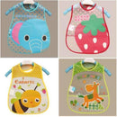 Baby Bibs EVA Waterproof Lunch Bibs Boys Girls Infants Cartoon Pattern Bibs Burp Cloths For Children Self Feeding Care-bear-JadeMoghul Inc.