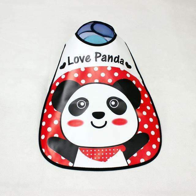 Baby Bibs EVA Waterproof Lunch Bibs Boys Girls Infants Cartoon Pattern Bibs Burp Cloths For Children Self Feeding Care-panda-JadeMoghul Inc.