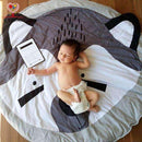 Baby blanket 2017 new play mat Koala bear print KAMIMI newborn infant soft sleeping mat cotton soft baby climbing carpet A816-bear-JadeMoghul Inc.