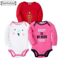Baby Boy 3 Pcs Full Sleeves Body Suit Set-R05R06R07S-4-6 months-JadeMoghul Inc.