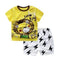 Baby boy clothes 2017 summer kids clothes sets t-shirt+pants suit clothing set bear Printed Clothes newborn sport suits-Little lion-6M-JadeMoghul Inc.