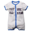 Baby Boy Short Sleeves Summer Rompers-Style A-12M-JadeMoghul Inc.