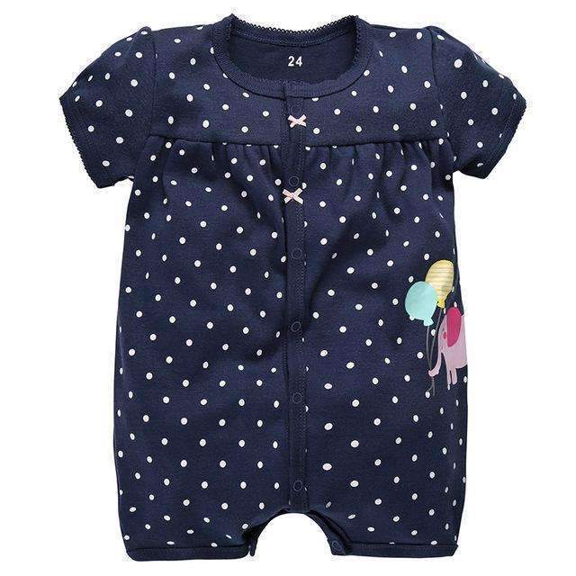 Baby Boy Short Sleeves Summer Rompers-Style F-12M-JadeMoghul Inc.